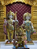 Bhagwan Shri Ram, Shri Sitaji and Shri Hanumanji